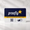 NFC-Bewertungskarte mit QR-Code - Proofly Card ohne Hülle